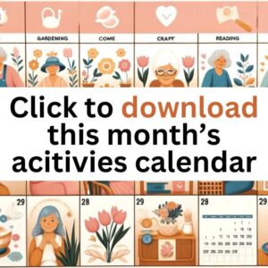 brookhouse home activies calendar